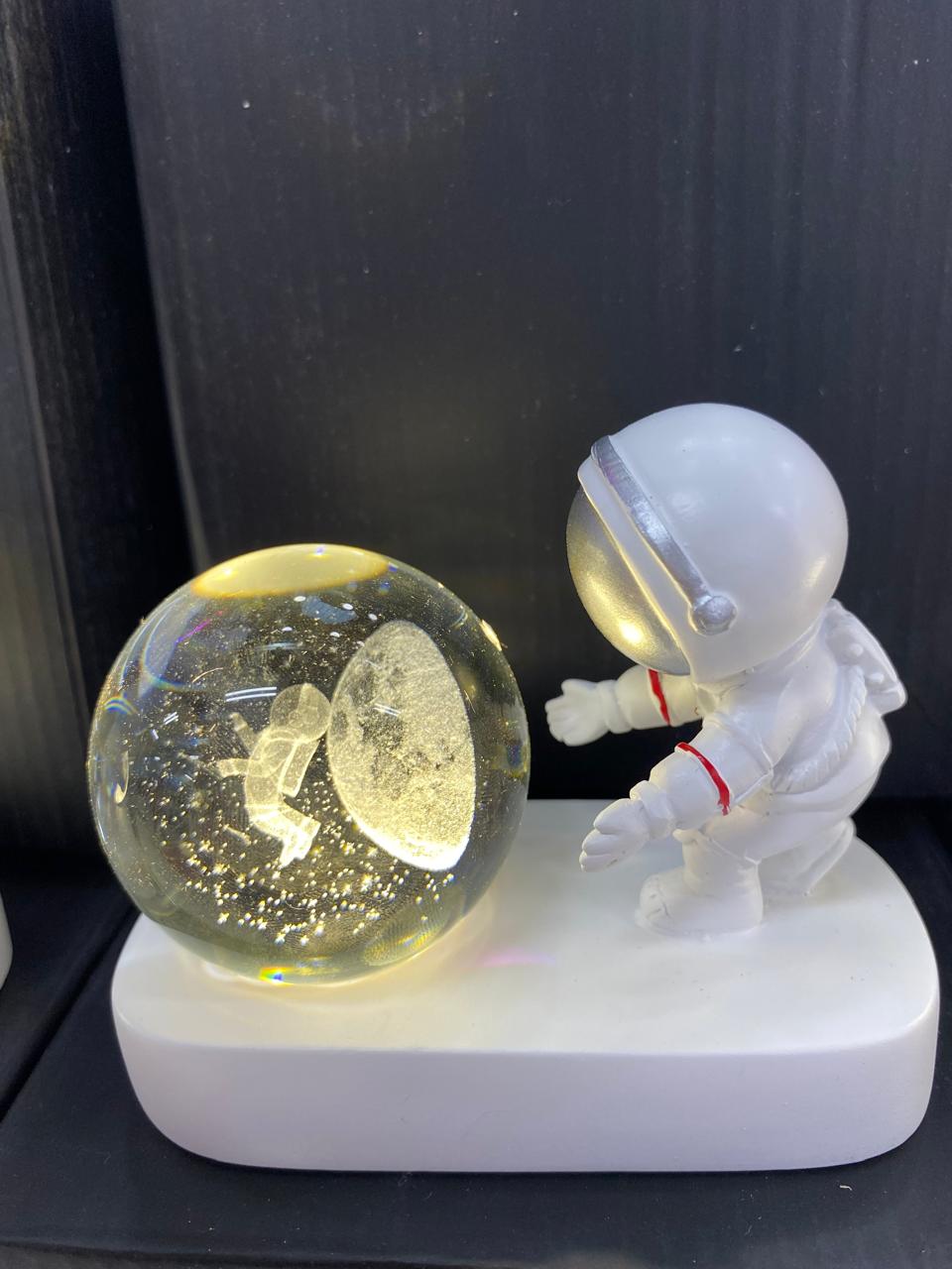 Nueva Lampara Astronauta Esfera 3D